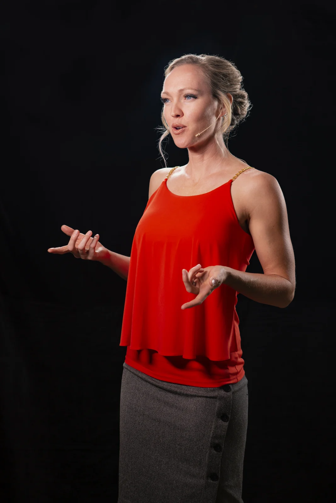 Coach Cathleen speaking and coaching